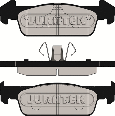 Brake Pad Set, disc brake (JCP8214)