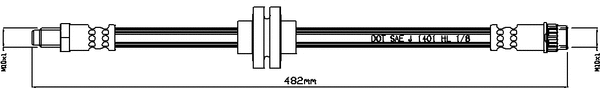 Brake Hose (JBH1143)