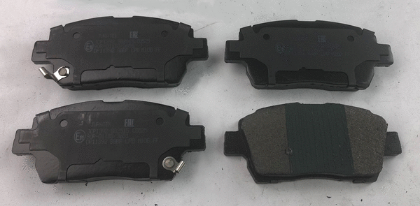 Brake Pad Set, disc brake (JCP1392)