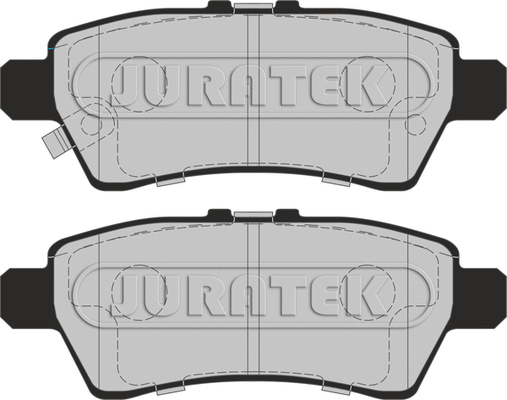 Brake Pad Set, disc brake (JCP1882)