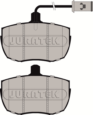 Brake Pad Set, disc brake (JCP841)