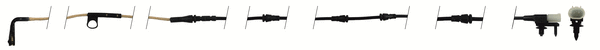 Warning Contact, brake pad wear (JCW349)