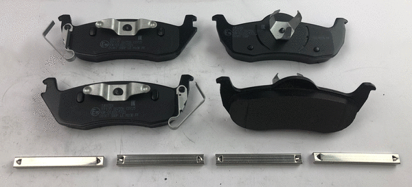 Brake Pad Set, disc brake (JCP135)