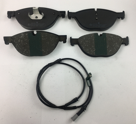 Brake Pad Set, disc brake (JCP8024)