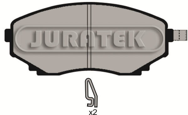 Brake Pad Set, disc brake (JCP1445)