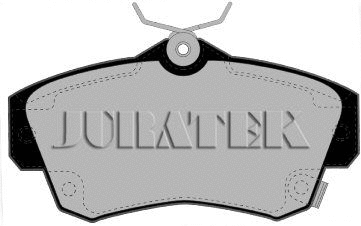 Brake Pad Set, disc brake (JCP1442)