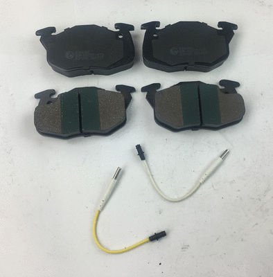 Brake Pad Set, disc brake (JCP393)
