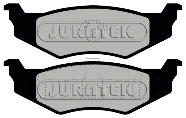 Brake Pad Set, disc brake (JCP1099)