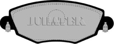 Brake Pad Set, disc brake (JCP1425)
