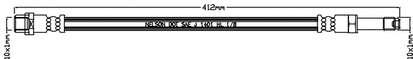 Brake Hose (JBH1085)