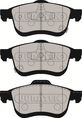 Brake Pad Set, disc brake (JCP8066)