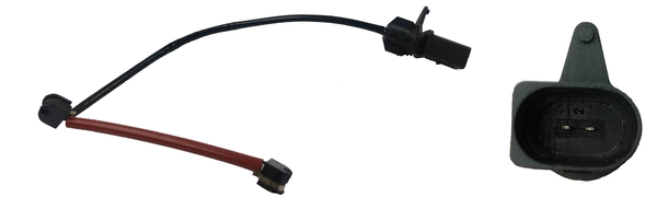 Warning Contact, brake pad wear (JCW291)