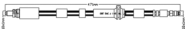 Brake Hose (JBH1139R)