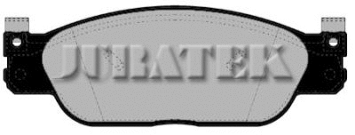 Brake Pad Set, disc brake (JCP1485)
