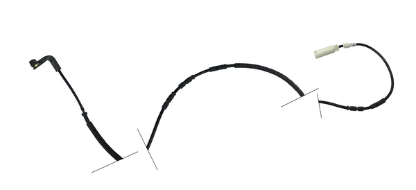 Warning Contact, brake pad wear (JCW194)