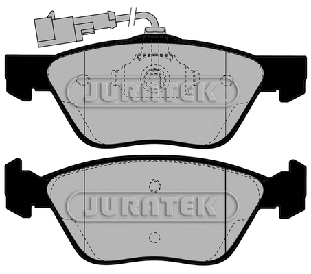 Brake Pad Set, disc brake (JCP1052)