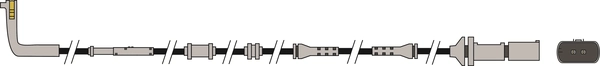 Warning Contact, brake pad wear