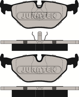 Brake Pad Set, disc brake (JCP850)