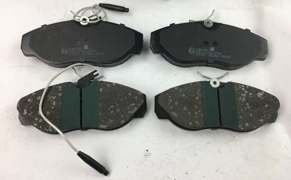 Brake Pad Set, disc brake (JCP967)