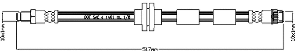 Brake Hose (JBH1155)