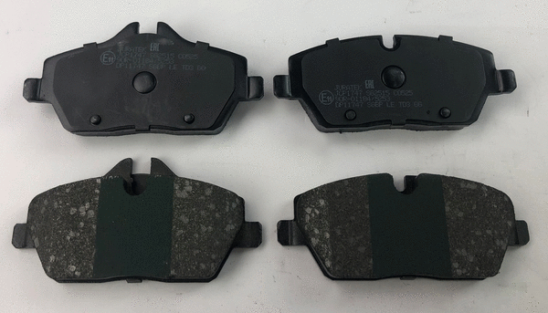 Brake Pad Set, disc brake (JCP1747)