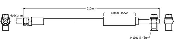 Brake Hose (JBH1440)