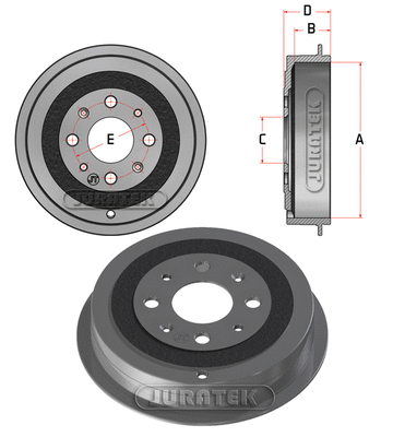 Brake Drum (JDR025)