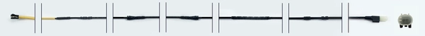 Warning Contact, brake pad wear (JCW410)