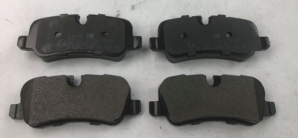 Brake Pad Set, disc brake (JCP1613)