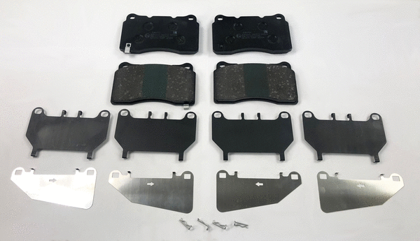 Brake Pad Set, disc brake (JCP8265)