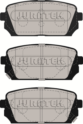 Brake Pad Set, disc brake (JCP029)