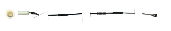 Warning Contact, brake pad wear (JCW294)