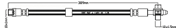 Brake Hose (JBH1050)
