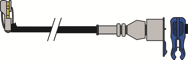 Warning Contact, brake pad wear
