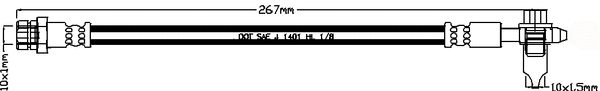 Brake Hose (JBH1183L)