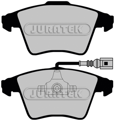 Brake Pad Set, disc brake (JCP1642)