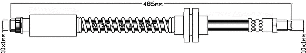 Brake Hose (JBH1064)