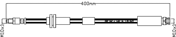 Brake Hose (JBH1205)
