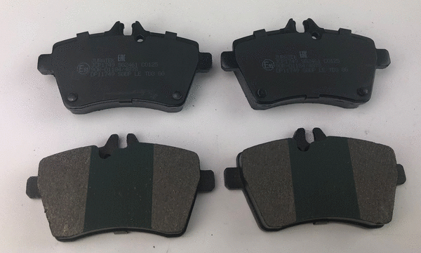 Brake Pad Set, disc brake (JCP1749)