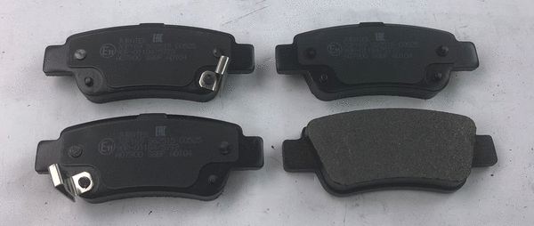 Brake Pad Set, disc brake (JCP169)