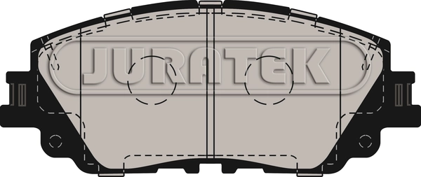 Brake Pad Set, disc brake (JCP8550)
