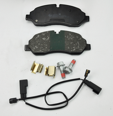 Brake Pad Set, disc brake (JCP8061)