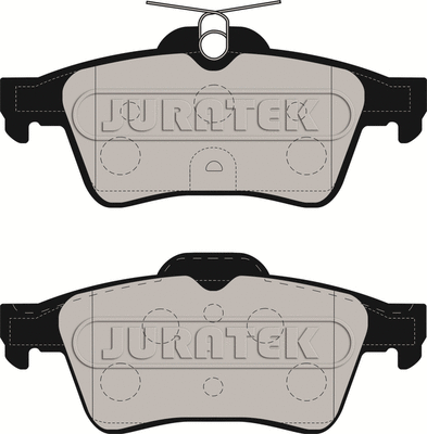Brake Pad Set, disc brake (JCP8246)