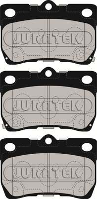 Brake Pad Set, disc brake (JCP190)