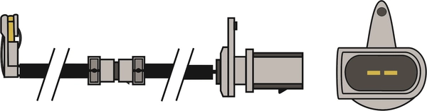 Warning Contact, brake pad wear (JCW298)