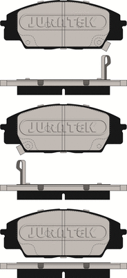 Brake Pad Set, disc brake (JCP176)