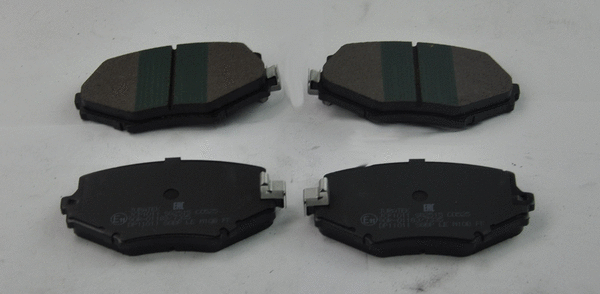 Brake Pad Set, disc brake (JCP1011)