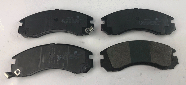 Brake Pad Set, disc brake (JCP765)