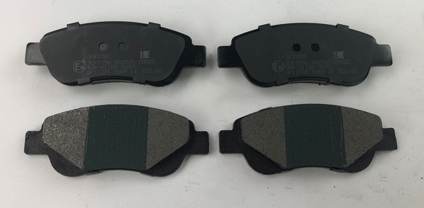 Brake Pad Set, disc brake (JCP1790)