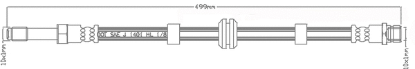 Brake Hose (JBH1326)